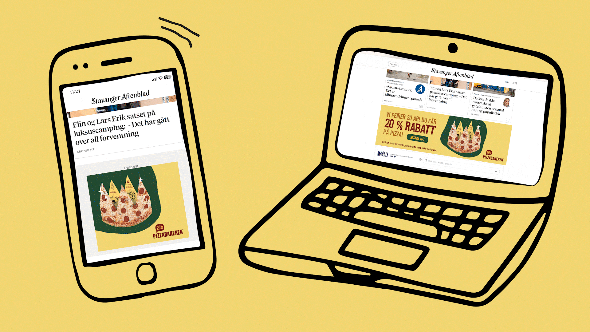 apriilprocontra.no - Pizzabakeren-20-års-jubileum-uke-21-displayannonser