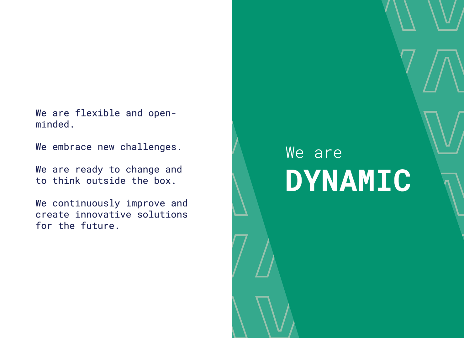 APPLY Verdier- We are dynamic