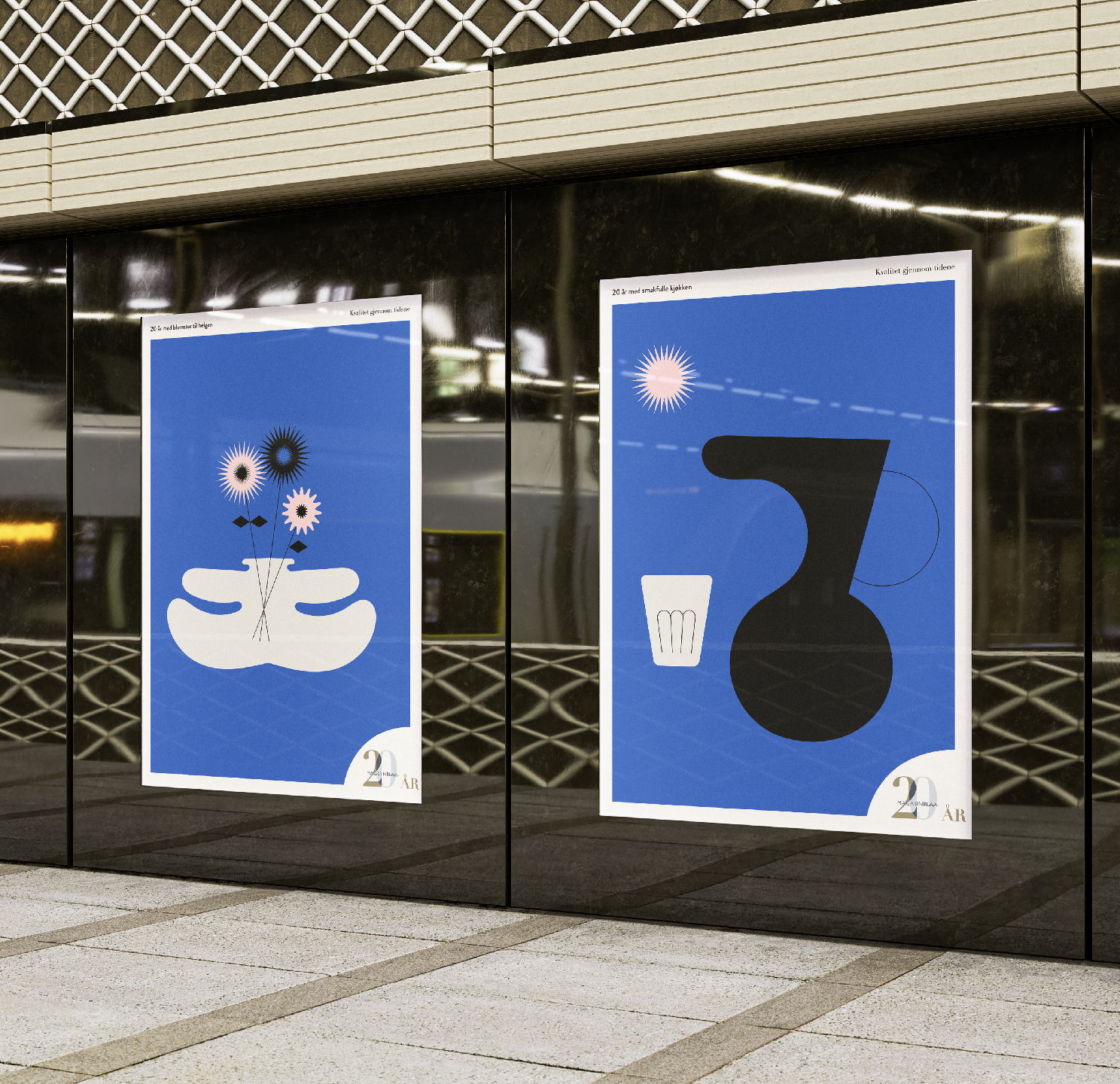 Coverbilde magasin blaa