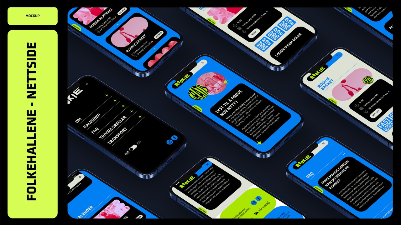 Utsnitt fra Rookie profilmanual