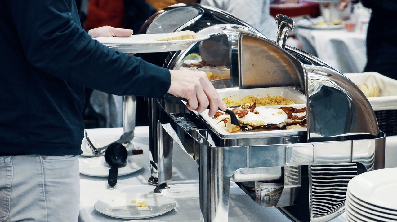 Miljøbilde fra spisesalen på Boutique Hotel Kvadrat