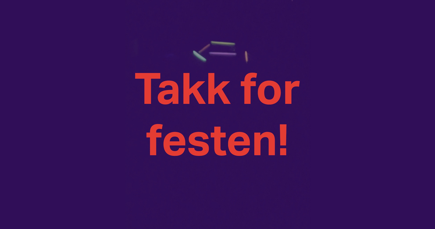 Takk for festen