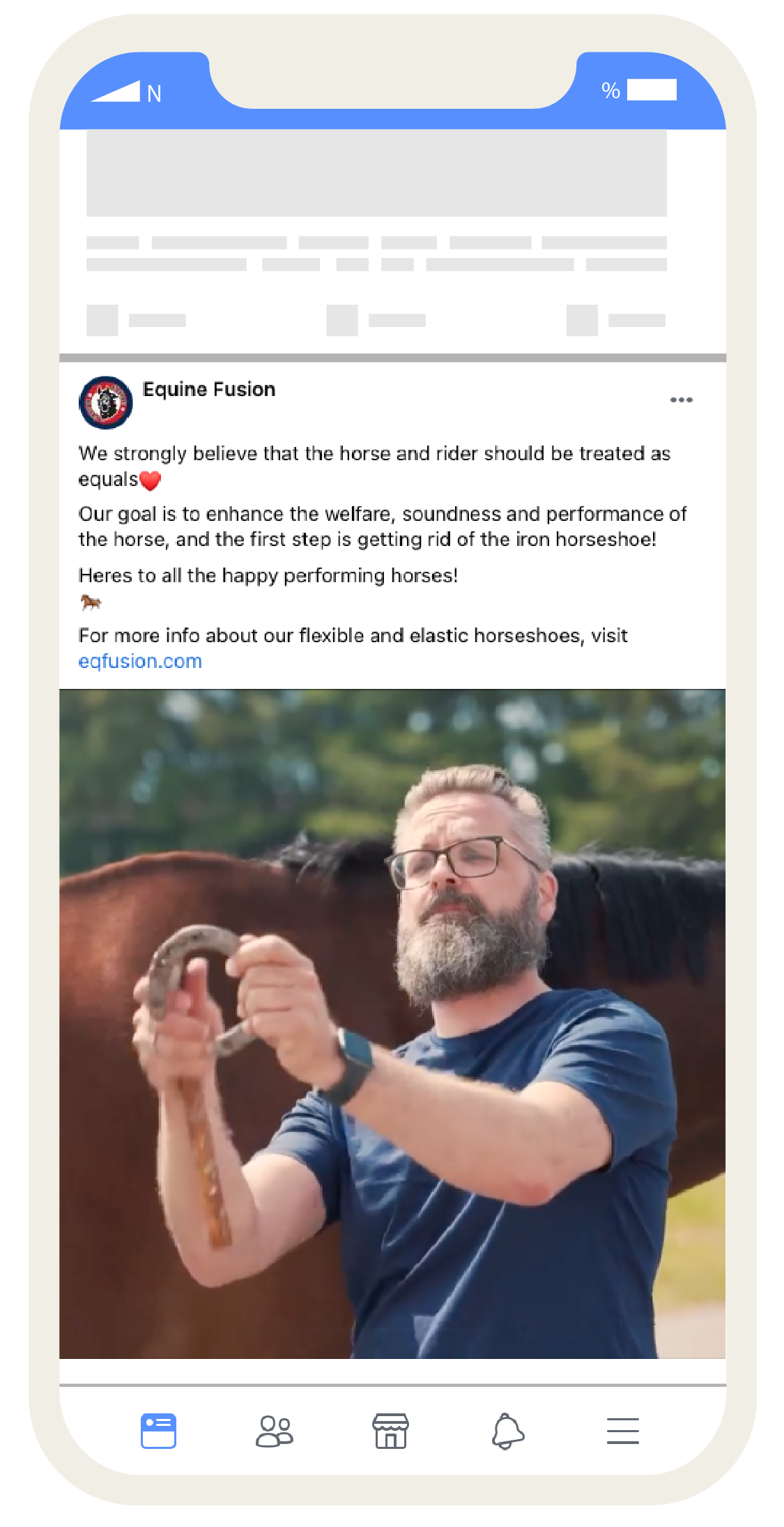 Equine fusion hovslager